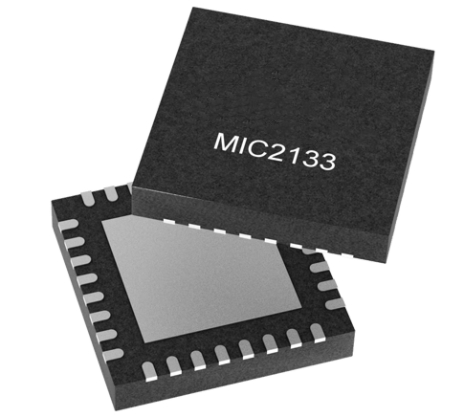 Microchip MIC2133YML 75V，雙相同步降壓PWM控制器 32VQFN