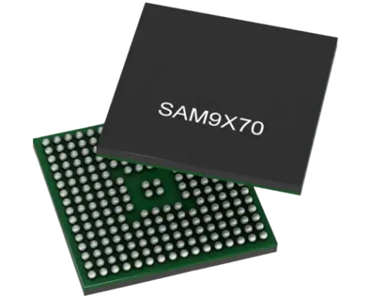 Microchip SAM9X75-I/4PB超低功耗微處理器（MPU） 、運(yùn)行頻率高達(dá)800MHz。