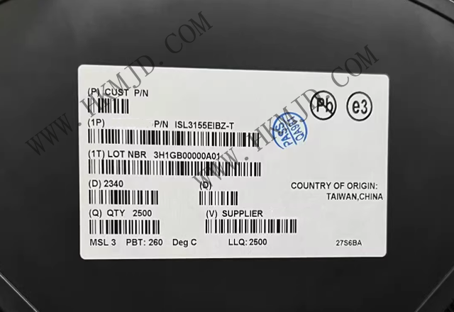 瑞薩電子 ISL3155EIBZ——高可靠性RS-485/RS-422收發(fā)器，帶16kV ESD保護(hù)功能