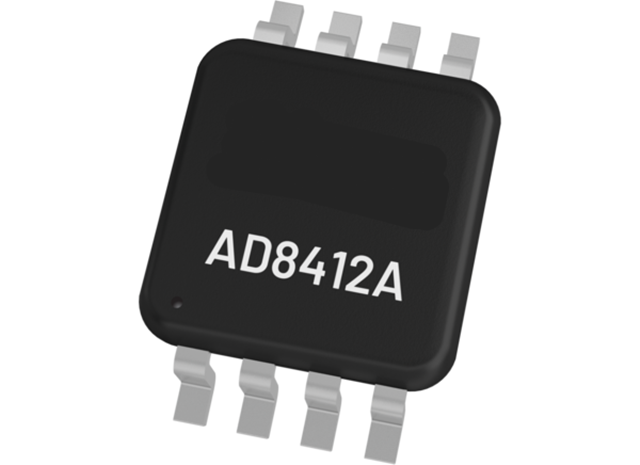AD8412ABRMZ電流檢測(cè)放大器：1.8MHz 高帶寬、?2V 至 50V 寬輸入電壓范圍