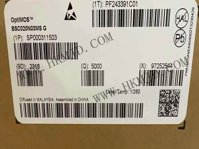 供應(yīng) BSC020N03MSG（OptiMOS? 3M 系列）功率MOSFET ，30V