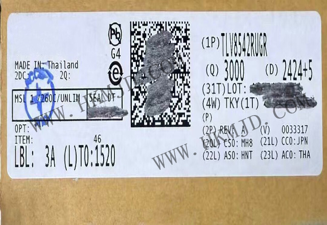 [供應(yīng) TI 放大器] TLV8542RUGR 500nA，RRIO 運(yùn)算放大器