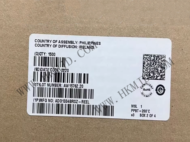 【供應(yīng)ADI】單芯片CMOS器件：ADG1334BRSZ 高性能四通道單刀雙擲（SPDT）開關(guān)